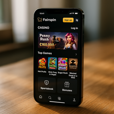 Fairspin - Mobile Platform - Responsive Gaming Experience